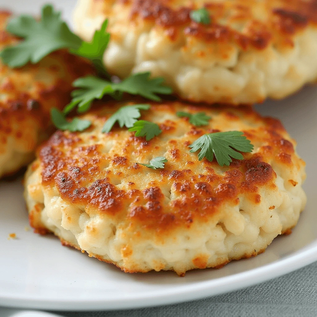Delicious Crab Cakes Ready to Serve