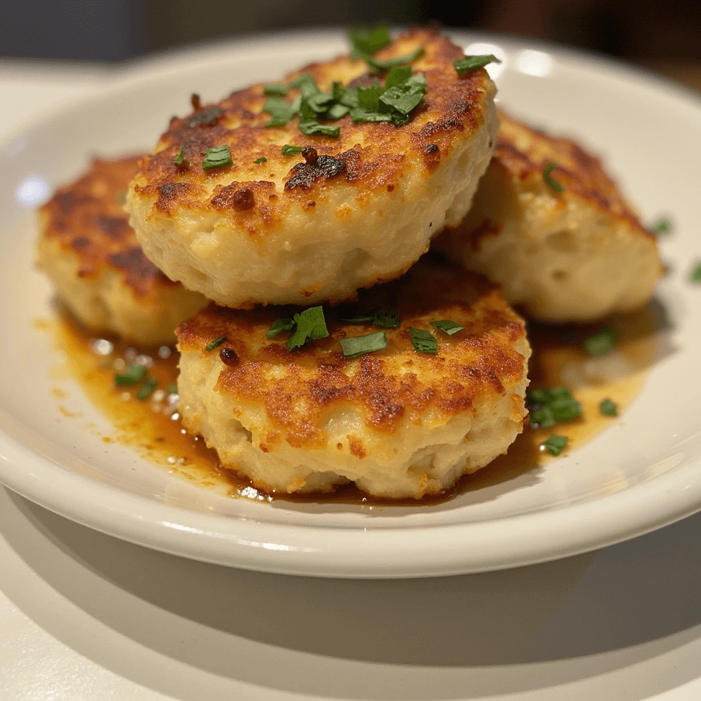 Delicious Crab Cakes Ready to Serve