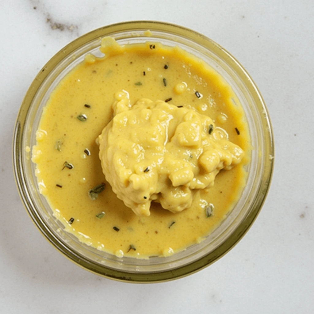 Rich and Creamy Homemade Crab Butter in a Bowl
