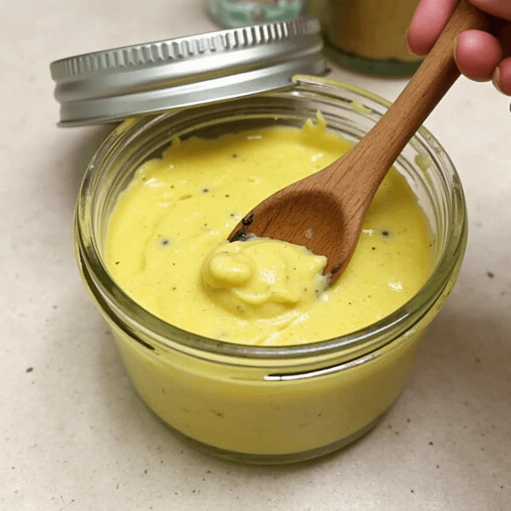 Rich and Creamy Homemade Crab Butter in a Bowl
