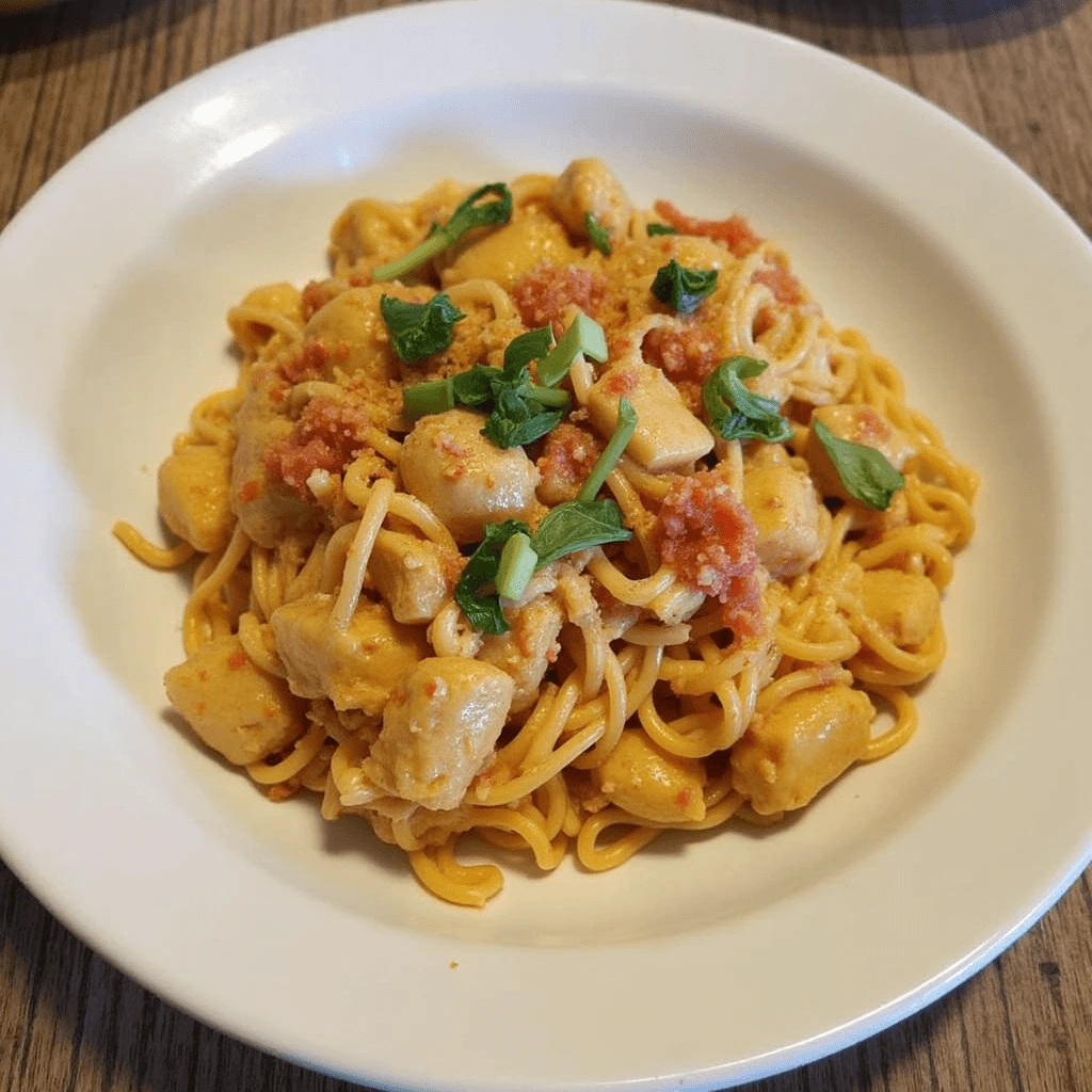 Delicious Crab Pasta Garnished with Fresh Herbs and Parmesan Cheese"