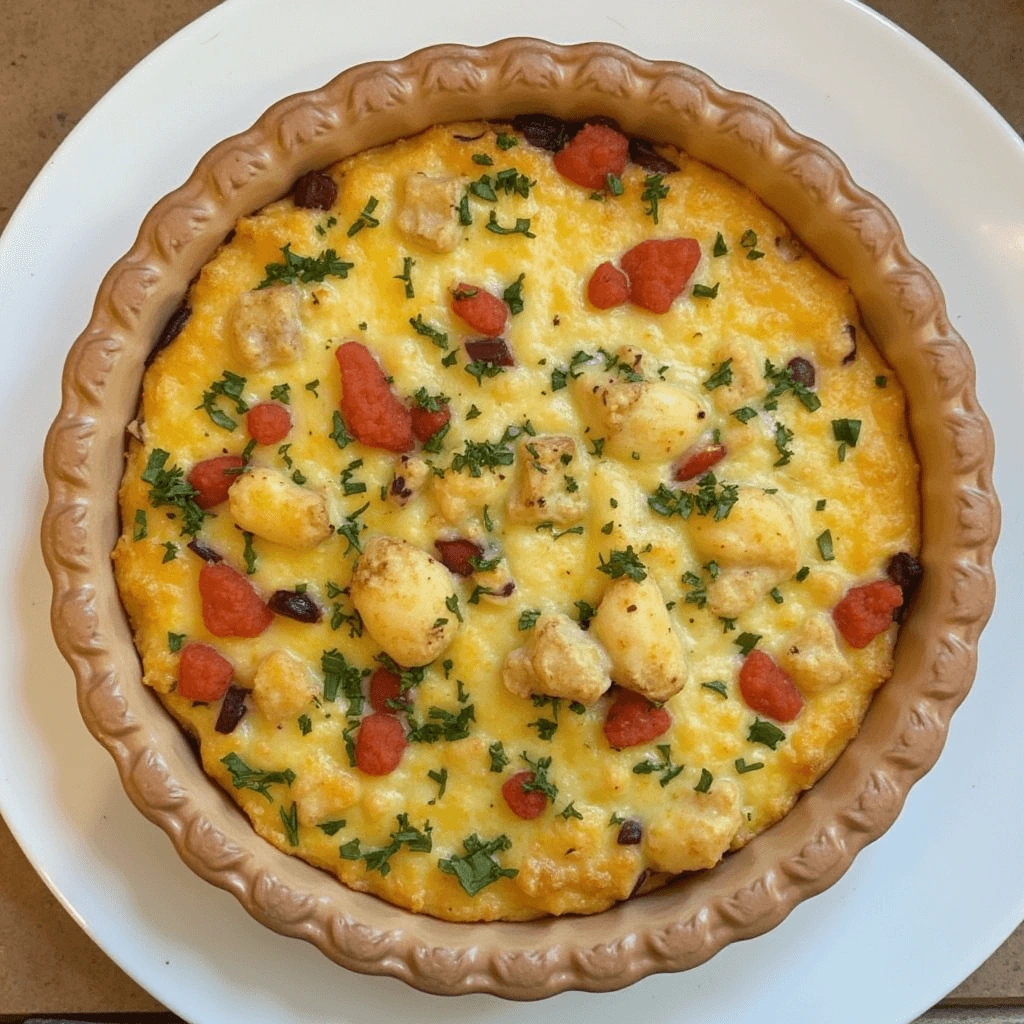 Golden Crab Quiche with Flaky Crust and Creamy Filling