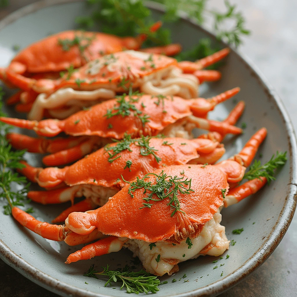 Fresh Dungeness Crab Meat Ready to Be Cooked